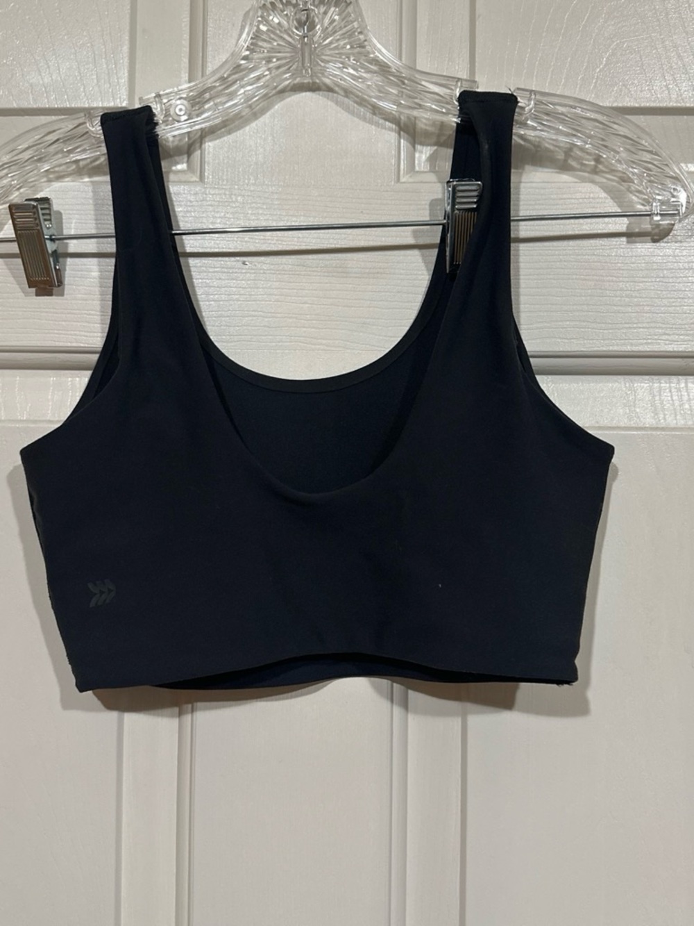 all in motion Black Scoop Neck Sports Bralette